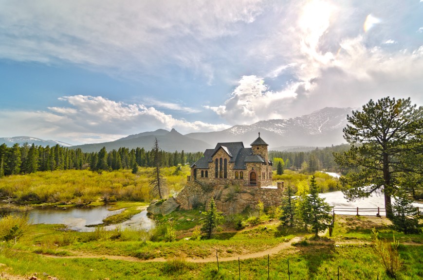 Chapel on the Rock near Allenspark, CO